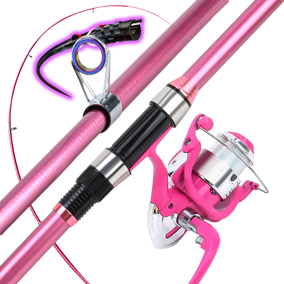 Kit complet de canne à pêche t - Fishing Line Spooler avis et prix