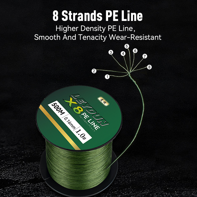 LEYDUN 500m Micro Nouvelles li - Ice Fishing Line avis et prix