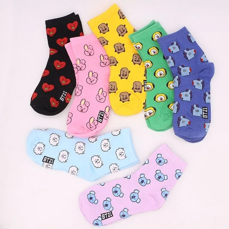 Chaussettes mi-hautes mignonne - Tippet Line avis et prix