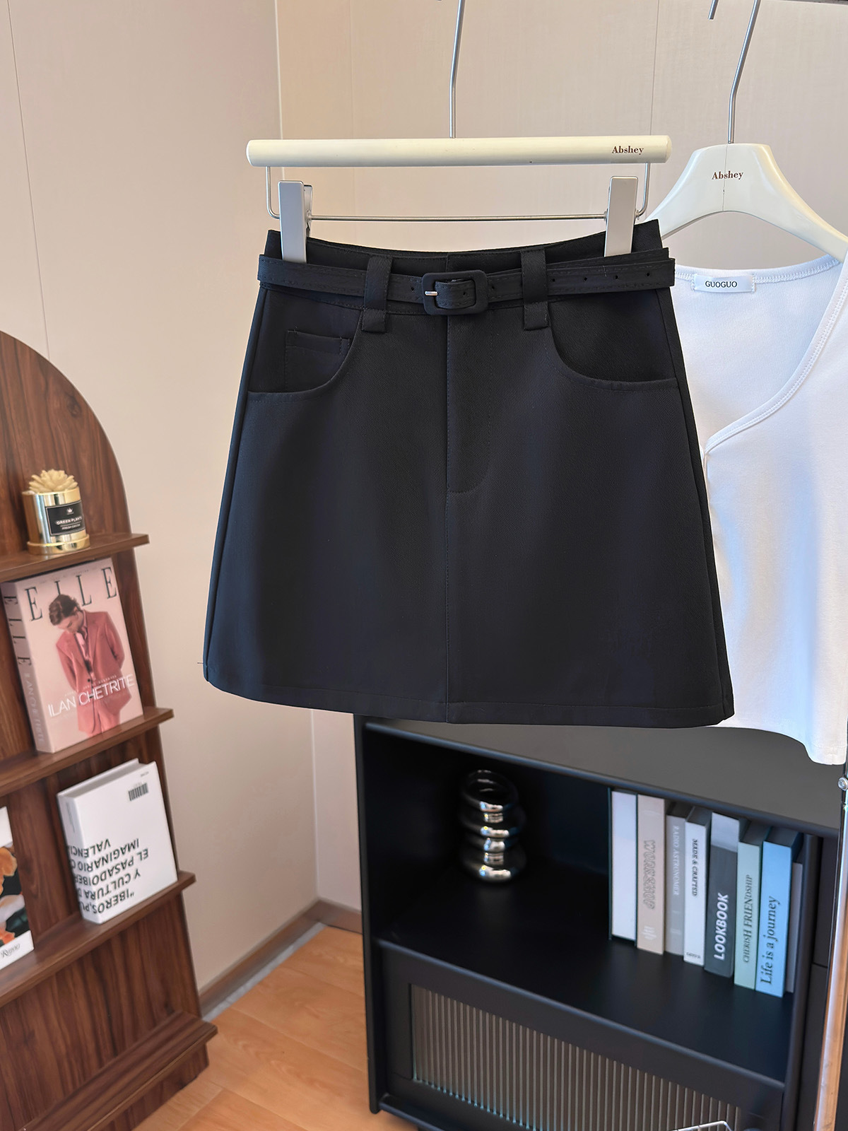 Nouvelle jupe en jean mini cou - Fly Line avis et prix