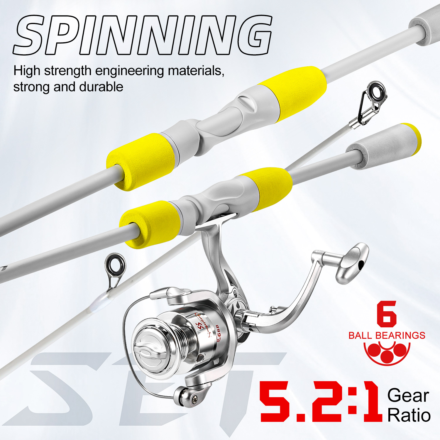 Sougayilang 2 sections canne à - Fishing Line Spooler avis et prix